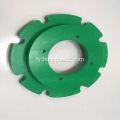 Oanpaste CNC Machined HDPE CNC-milling fan plestik dielen